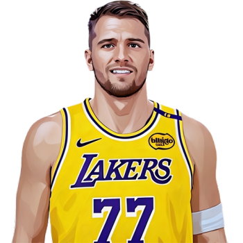 Luka Dončić player cartoon