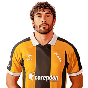 Matt Crooks player cartoon