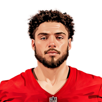 Drake London player cartoon