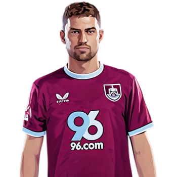 Jacob Bruun Larsen player cartoon