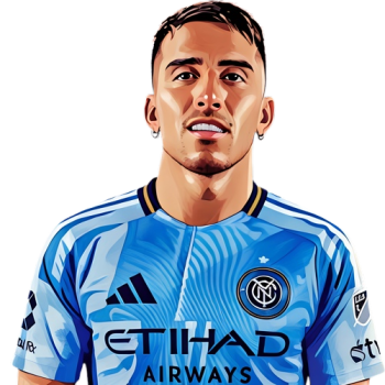 Nicolás Fernández player cartoon