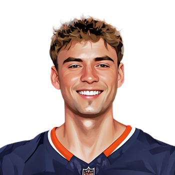 Graham Mertz player cartoon