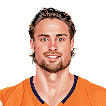 Riley Moss player cartoon