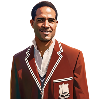 Garfield Sobers player cartoon