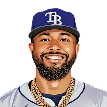 Junior Caminero player cartoon