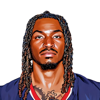 Calen Bullock player cartoon