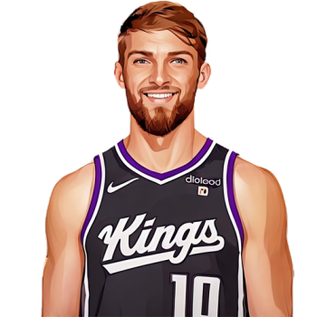 Domantas Sabonis player cartoon