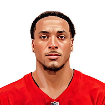 Mike Hughes player cartoon
