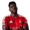 Player cutout