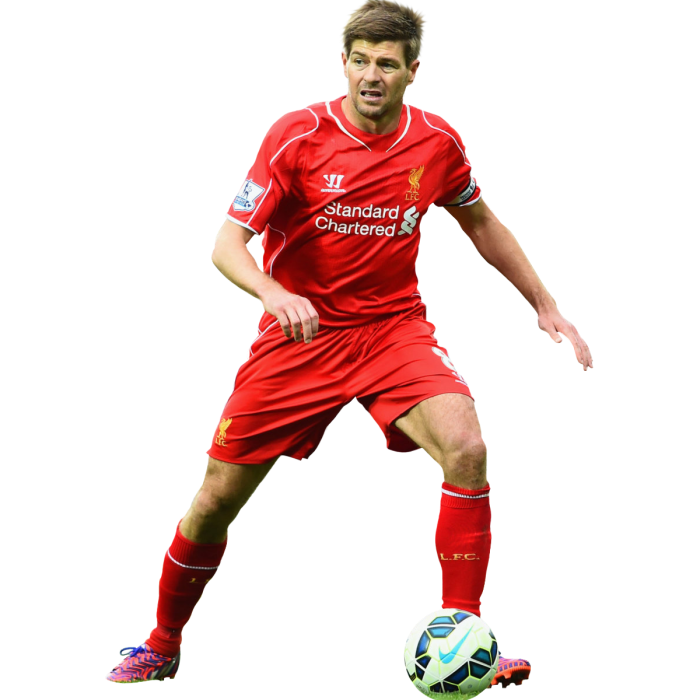 スポーツ steven gerrard Steven Gerrard #67 Liverpool FC 9/49 5x7 purple 2014/2015