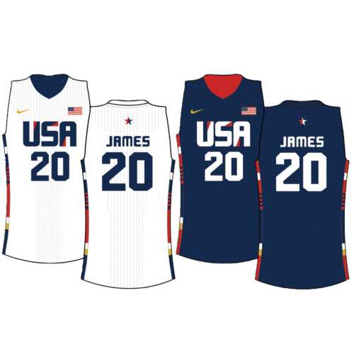 United States Basketball Home kit